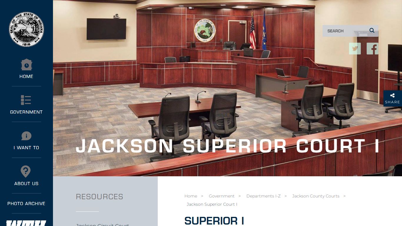 Jackson Superior Court I - Jackson County, Indiana