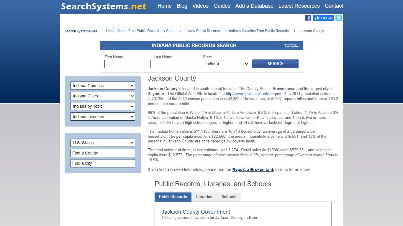 Jackson County Criminal and Public Records
